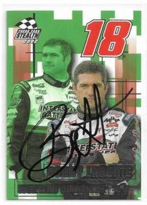 BOBBY LABONTE Autographed Signed 2002 Press Pass Stealth card #66 NASCAR Racing - Picture 1 of 1