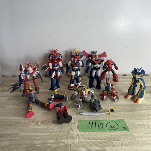 Mazinger Z Figure Lot of set Combattler V Shin Getter Robo Zugok Anime Mixed Cover