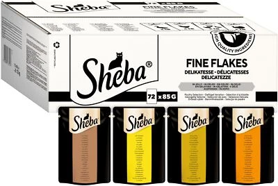 Katzenfutter nass - 72x85g Portionsbeutel - Geflügel Variation in Gelee - Nas... - Bild 1 von 4