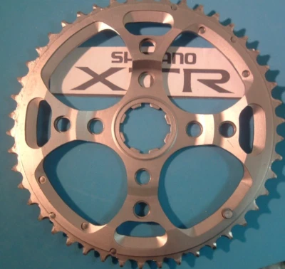 Shimano XTR M952 P-46T x 112BCD MTB Alloy Chainring- 3x8/9-Speed- VGC- '98+ - Image 1 of 4