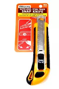 Allway Tools RK7A 07041 Auto-Load Soft Grip 18mm Snap-Off Knife W/3 Blades - Picture 1 of 3