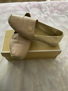 michael kors kendrick espadrilles cream/gold uk4.5 / eu37.5 Will Fit 38 Or 38.5