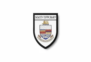 Patch printed shield embroidery border badge flag county south tipperary - Bild 1 von 1