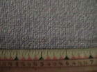 Vtg Peter Pan Cotton Fabric Lt Purple W Blue Grid 2 Pcs Total 45" X Almost 2 Yds