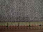 Vtg Peter Pan Cotton Fabric Lt Purple w blue grid 2 pcs total 45" x almost 2 yds