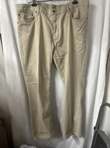 $89.50 Polo Ralph Lauren Calce Recto Montana Caqui, Talla 42X32. - Imagen 1 de 7