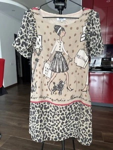 Moschino Cheap and Chic Seiden Etuikleid mit Print Größe M - Bild 1 von 19