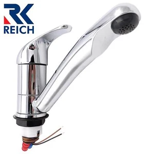 PICO MEZCLADOR REICH KAMA GRIFO 33MM FRÍO Y CALIENTE PARA CARAVANA Y AUTOCARAVANA CROMO - Imagen 1 de 9