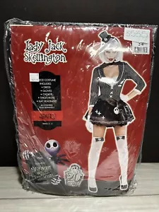 Lady Jack Skellington Damenkostüm Erwachsene: klein - Bild 1 von 2
