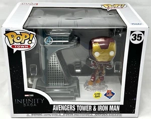 Avengers Tower & Iron Man Funko Pop Town 35 Marvel Studios The Infinity Saga - Picture 1 of 5