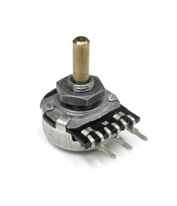 Olla cónica de audio de registro Radiohm 10K de nuevo, eje de 4 mm, buje de 7 mm para dibujante, etc. PD - Imagen 1 de 1