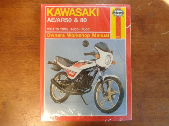 Manual de taller del propietario 1007 Haynes Kawasaki AE/AR50 y 80 1981-1995 Foto 1 de 1