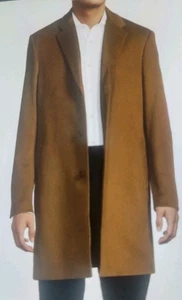 LORO PIANA Cashmere LUXURY $1998 Vicuna Overcoat Mens 44R/56M Saks Fifth Ave NWT - Picture 1 of 12