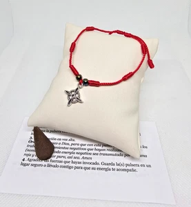 PULSERA BRUJA ROJA COLGANTE / WITCH BRACELET PARA PROTECCION CONTRA MAL ENVIDIA - Picture 1 of 4
