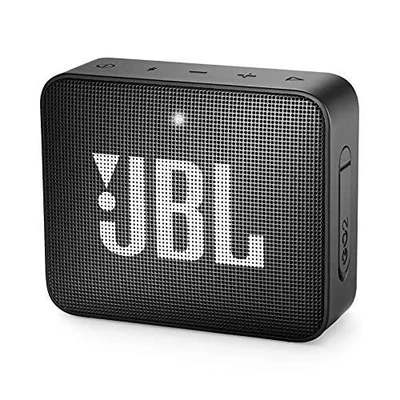 JBL GO 2 Portable Waterproof Bluetooth Wireless Speaker - Midnight Black - Image 1 of 4