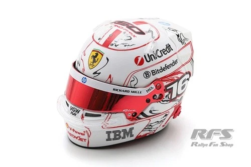 Charles Leclerc Helm Bell Helmet Formel 1 GP Japan 2025 1:5 Looksmart - Bild 1 von 1