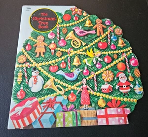 THE CHRISTMAS TREE BOOK. BY JOE KAUFMAN. 1966 GOLDEN PRESS SOFTCOVER BOOK - Imagen 1 de 6