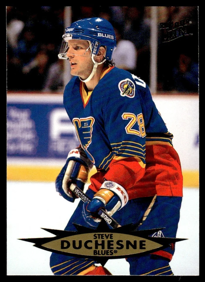 1995 Ultra #138 Steve Duchesne - St. Louis Blues - Image 1 of 2