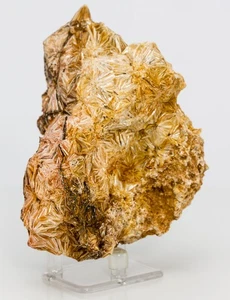 Unique Pyrophyllite Crystal Cluster Alumina Randolph NC 4.94” 1.26lbs. H0823 - Picture 1 of 13