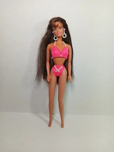 Vintage Pearl Beach Teresa w/ Bikini Swimsuit Friend of Barbie Mattel 1997 - Picture 1 of 7