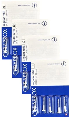 4x Curaprox Interdentalbürsten CPS 10 weiß 4x 5 Stück  Zahnzwischenraumbürste - Bild 1 von 3