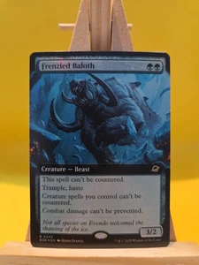 MTG Edge Of Eternities Frenzied Baloth R0342 Borderless Foil - Mint  - Bild 1 von 2