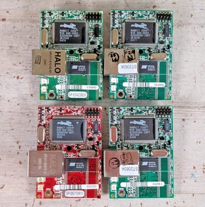 Lot 4 RabbitCore RCM2200 Microprocessor Core Module Enet Rabbit 2000 RJ-45 256KB - Picture 1 of 4