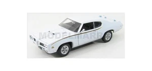WELLY WE22501WH PONTIAC - GTO 1969 - WHITE - 1/24 - Foto 1 di 3
