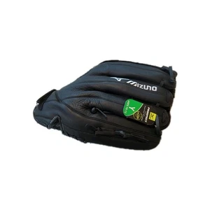 Mizuno Prospect Fastpitch Softball Handschuh Linkshand Wurf 12,5" schwarz Leder Neu mit Etikett - Bild 1 von 5