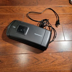 Magnavox VHS Video Tape Rewinder Matte Black Tested Works M61117 Vintage VTG - Picture 1 of 2