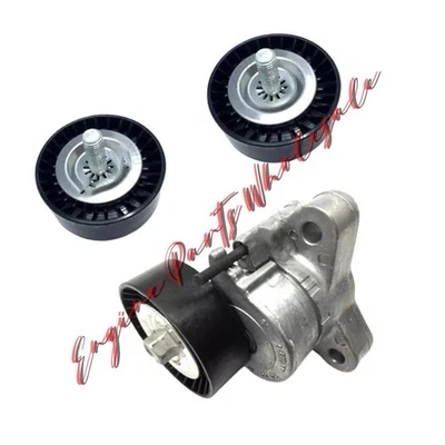 3 New Belt Automatic Tensioner + Belt Pulley For 2008-2015 Mitsubishi Lancer - Image 1 of 4