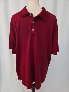 Cubavera burgundy men shirt size XXL M270 - Picture 1 of 5