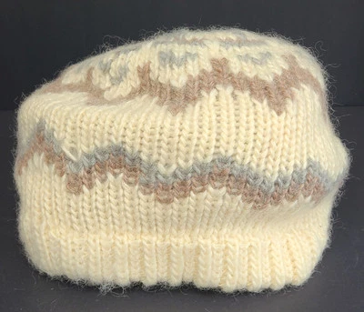 De colección Hansen Zwicker Knitting Mills 100% Lana Sombrero Mujer Invierno Sombrero Foto 1 de 4