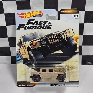 Hot Wheels Hummer H1 Fast And Furious, Furious Off-Road 5/5 Real riders Humvee  - Picture 1 of 8
