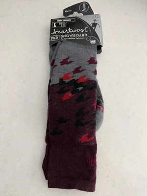 Calcetines grandes Smartwool Snowboard PhD Light Cushion - Talla L Foto 1 de 2