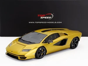 Truecale 1/18 Lamborghini Countach LPi 800-4 2024 Giallo Orion - gelb TS0555 - Bild 1 von 6