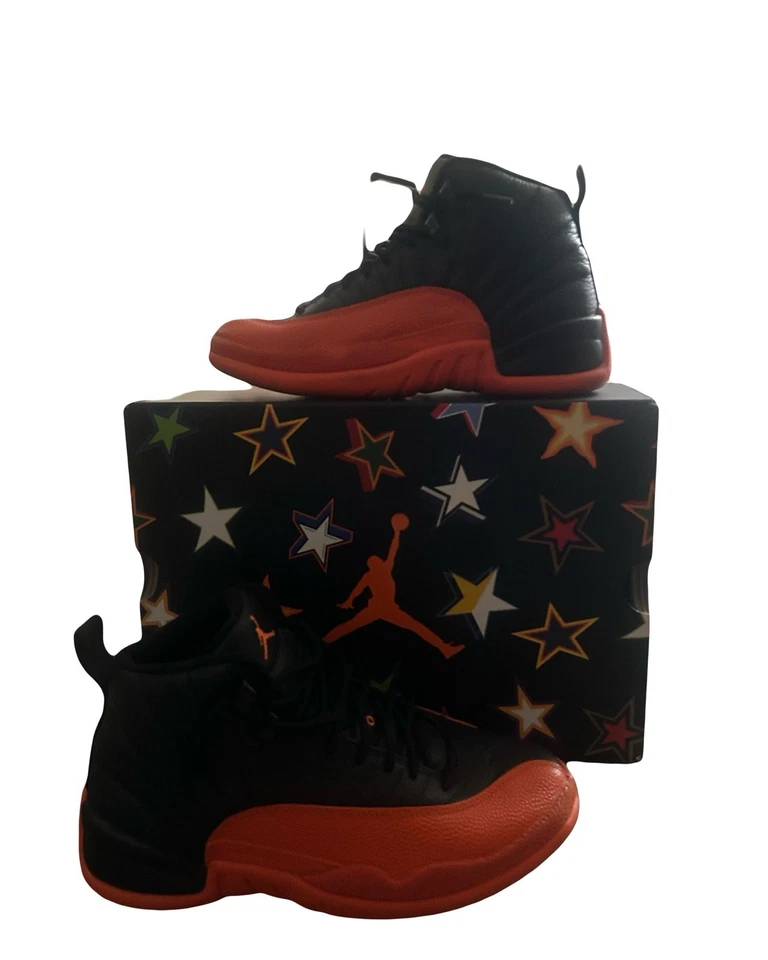 Zapatillas Jordan 12 Retro WNBA All-Star Naranja Brillante Talla 7 M Talla 5.5 W Foto 1 de 4