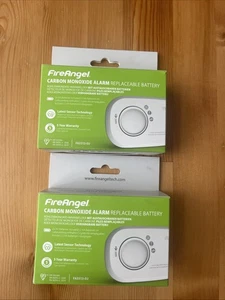 2x FireAngel FA3313-EU Carbon Monoxide Alarm Replace 2036 - Picture 1 of 5