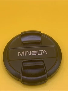 MINOLTA LF-1255 Front Lens Cap Snap-On Original ** FREE SHIPPING ** - Picture 1 of 8