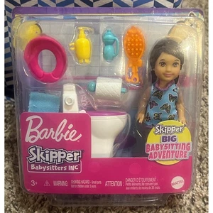 Mattel Barbie-Skipper Babysitter inkl. Töpfchentraining Puppe Set (Neu mit Etikett) - Bild 1 von 3