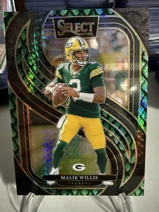 2024 Panini Select Malik Willis Dragon Scale Premier Level Prizm 67/81 #180 - Bild 1 von 5