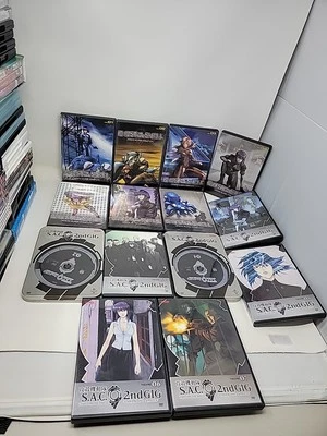 Ghost in the Shell Stand Alone Complex + 2º Concierto Juegos Completos DVD 1-7 + 1-7 Foto 1 de 4
