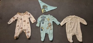 39 tlg Baby Erstausstattung Unisex Kleidung Paket Sachen Größe 48 - 56 - Bild 1 von 6