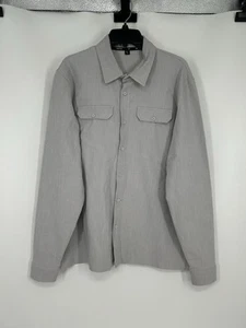 Camicia Public Rec Elasticizzata Termica con Bottoni sul Anteriore Manica Lunga Uomo Large - Foto 1 di 7