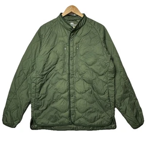 Uniqlo White mountaineering Ultra Light Down Jacket Olive Green MEDIUM NWOT - Picture 1 of 9