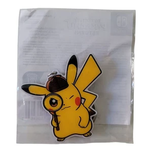 Detective Pikachu Returns Oficial Nintendo Promo Reserva Llavero Pokemon - Imagen 1 de 7