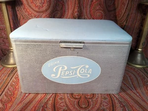 Raffrescatore Pepsi in alluminio Cranstroms vintage anni 50. - Foto 1 di 9