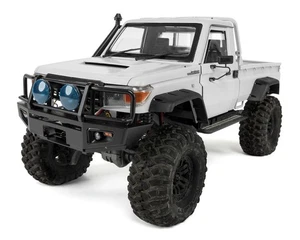 RC 1/10 Truck HARD Body TOYOTA LAND CRUISER LC70 TRX-4 Body 323MM -WHITE- #48732 - Picture 1 of 10