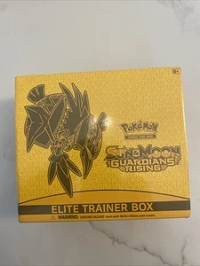 Pokemon Sun & Moon Guardians Rising Elite Trainer Box ETB Factory Sealed w/ Case - Picture 1 of 6