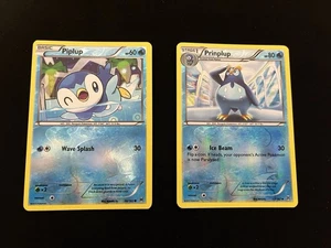Piplup 36 + Prinplup 37/162 MINT/NM Pokemon Karten XY - BREAKthrough Reverse Holo - Bild 1 von 7
